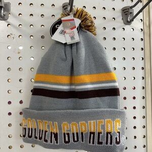 Minnesota Golden Gophers Stocking Hat Roll Cuff beanie Adult Size NWT
